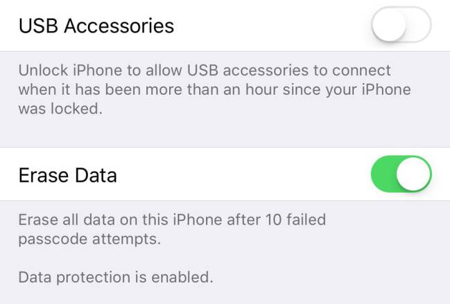 La nueva función de seguridad: USB Restricted Mode