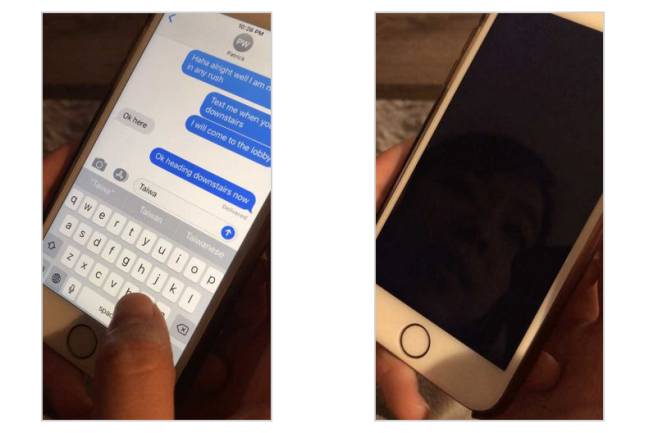 Con iOS 13 es usar la palabra Taiwan y el móvil se cuelga de inmediato