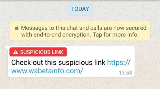 whatsapp warning