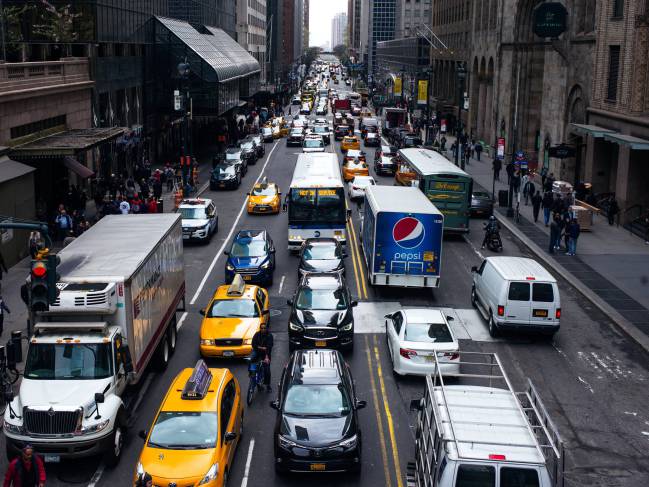 El tráfico de NY, ¿más congestionado por la cantidad de nuevos conductores de alquiler?