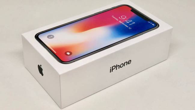 iphone x caja