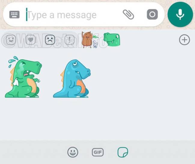 stickers dino