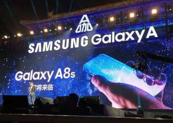 Galaxy A8s sin marcos y con un agujero en la pantalla, ¿qué prepara Samsung?