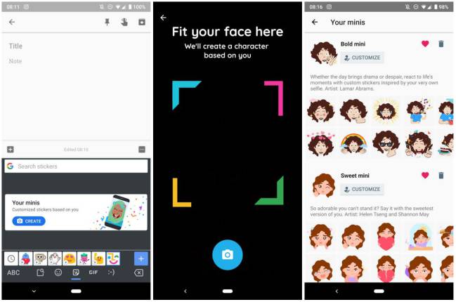 stickers gboard