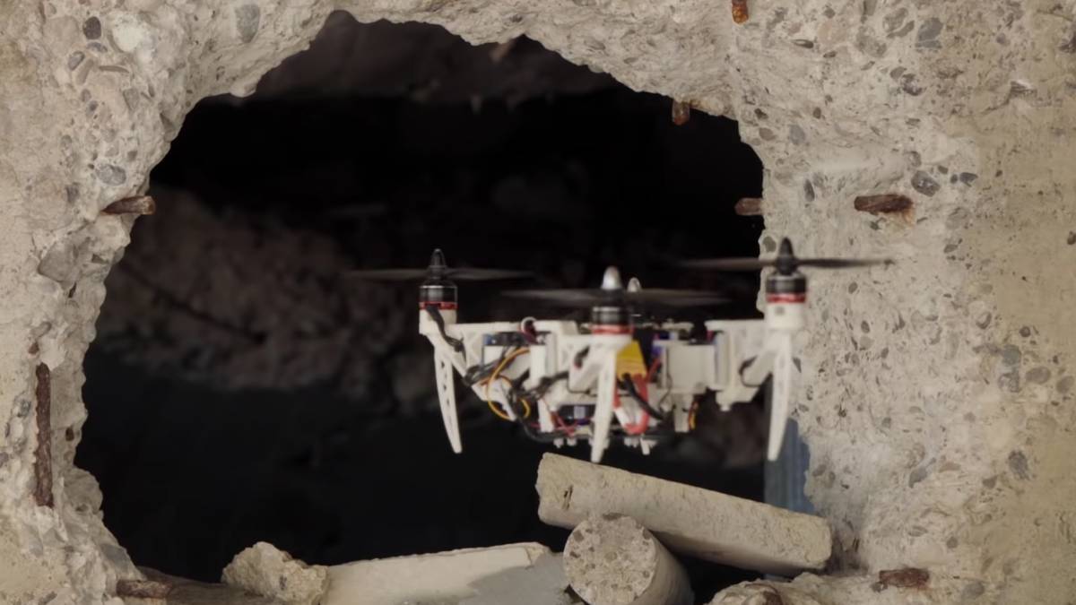 dron plegable