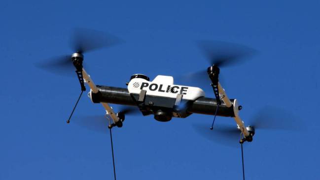 dron policia