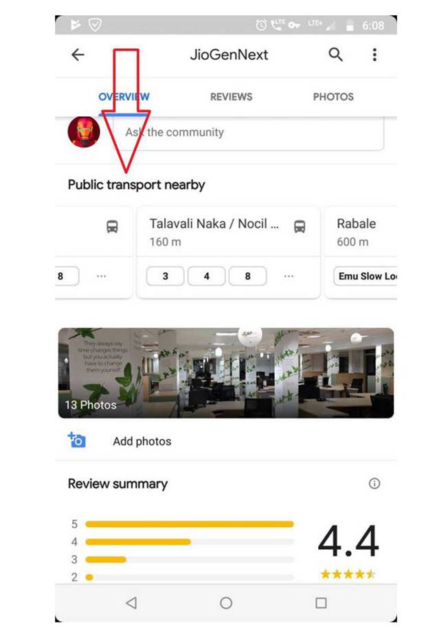 google maps ttp