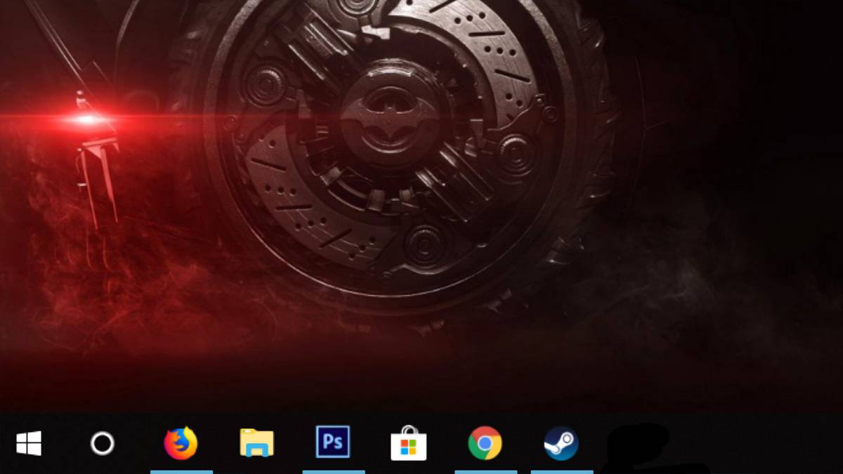 backup taskbar