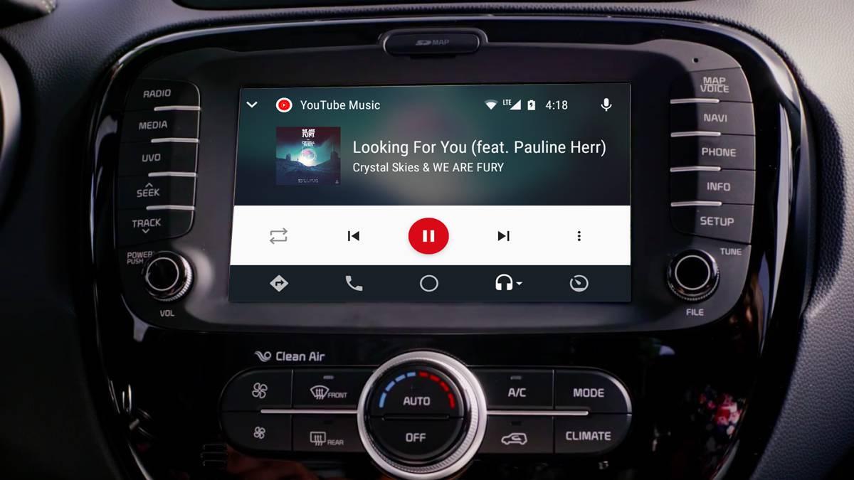 android auto t music
