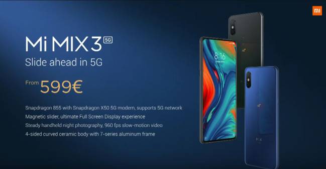 Mi Mix 3 5G