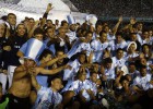 Alegría y emoción del campeón