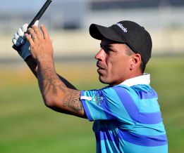 Paredes y Villar se lucieron jugando golf en el Chile Classic