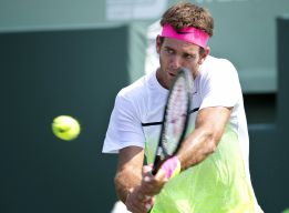 Del Potro reaparece con una derrota ante Pospisil en Miami