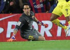 Claudio Bravo goza con su mejor momento en Barcelona