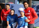 La Roja compartió con niños