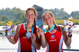 Hermanas Abraham alcanzan
la primera plata para Chile