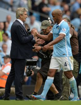 Kompany revela secreto de Pellegrini para vencer a Mou