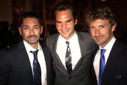 Federer quiere al Chino Ríos en el Salón de la Fama del tenis