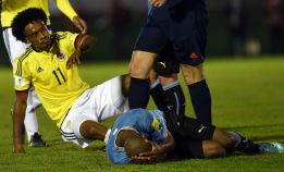 Cuadrado es expulsado y no podrá jugar frente a Chile