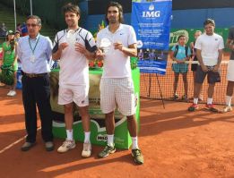 Peralta se coronó campeón de dobles en Challenger de Bogotá
