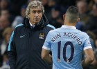Lesión de Agüero no es de cuidado y Pellegrini respira