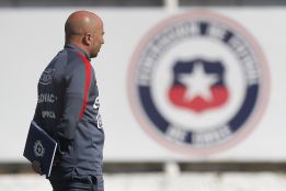 Sampaoli tuvo su primer encuentro con Salah en la ANFP