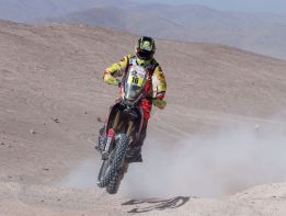 Daniel Gouet es la primera baja chilena en el Rally Dakar