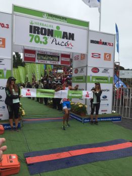 Felipe Barraza finalizó tercero el Ironman de Pucón 2016