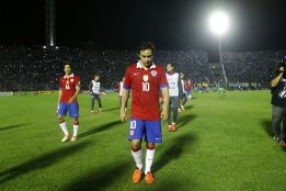 Jorge Valdivia con La Roja