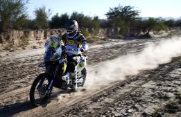 Quintanilla es sexto en la etapa y se aleja del podio del Dakar