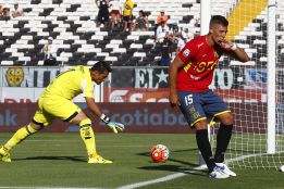 El jugador de Unión Española, Diego Churin