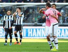Udinese de Manuel Iturra cayó por goleada frente a Juventus