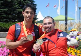 Garrido suma oro y Carinao lo acompaña en el podio Mundial