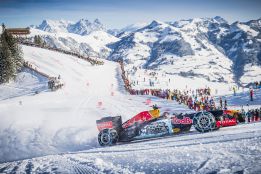 ¿Un Fórmula 1 en la nieve? Verstappen lo hizo realidad