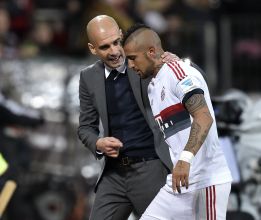 Pep Guardiola confirma dolencia en la rodilla de Arturo Vidal