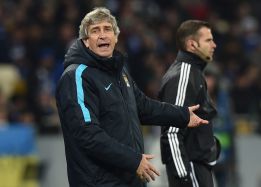 Pellegrini en el Dinamo de Kiev vs Manchester City de Champions 2016