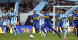 Boca y Racing igualan en opaco partido sin público