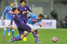 Fiorentina de Fernández fue humillada por la Roma