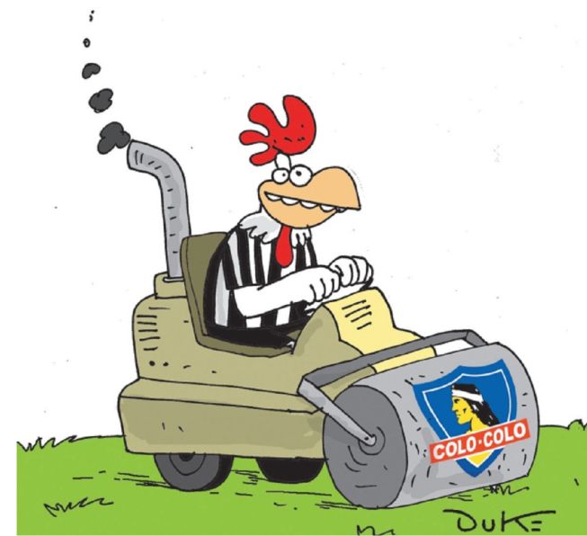 Medio brasileño se burla de Colo Colo con esta caricatura
