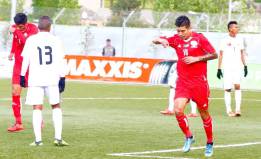 El joven chileno que juega por Palestina y en la liga local