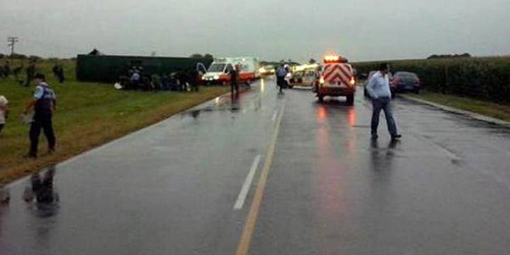 Tres remeras chilenas fallecen
en un accidente en Argentina