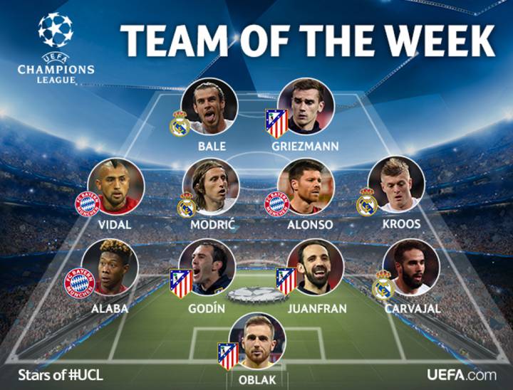 Vidal aparece en el equipo ideal pese a la eliminación