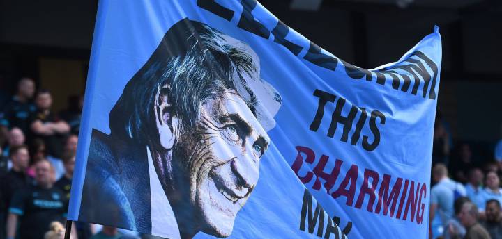 El emotivo homenaje del City
y los hinchas para Pellegrini