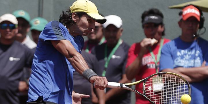 Peralta jugará ante dupla local en el estreno de Roland Garros
