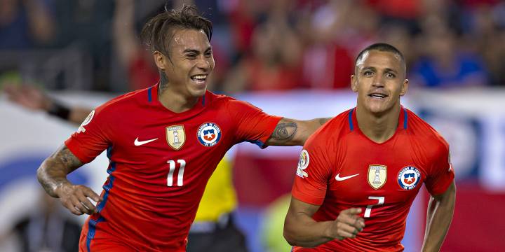 Vargas y Sánchez clasifican a Chile a los cuartos de final