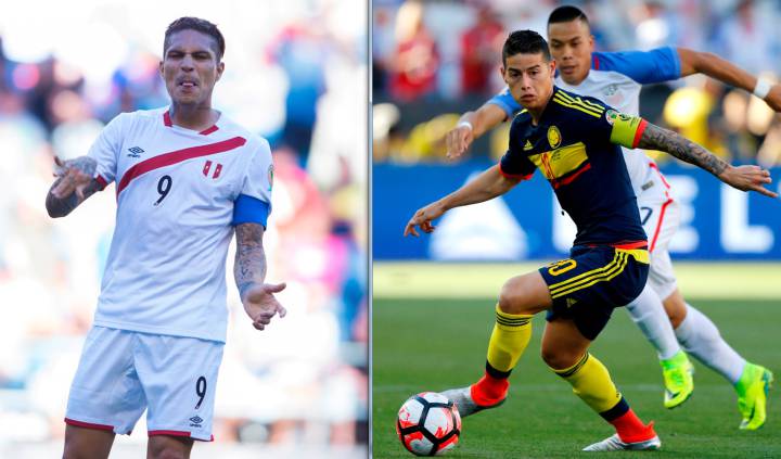 La Pizarra de AS: James o Paolo Guerrero ¿Quién ha sido mejor?
