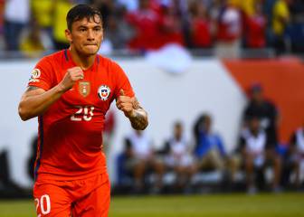 Aránguiz anotó después de un año con la selección chilena