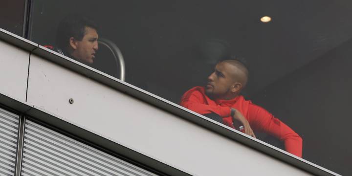 El especial partido que vivió Arturo Vidal desde la tribuna