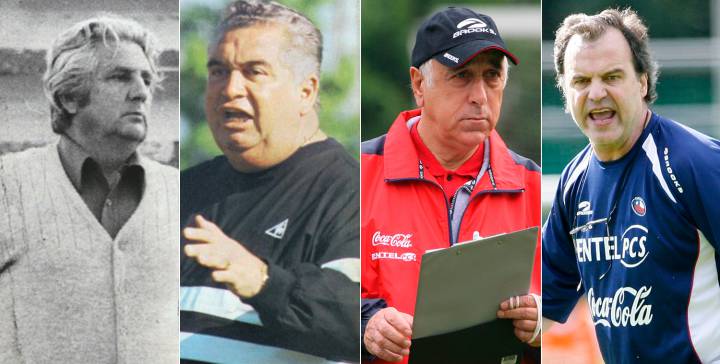 Así jugarían 7 históricos técnicos de la Roja con este plantel