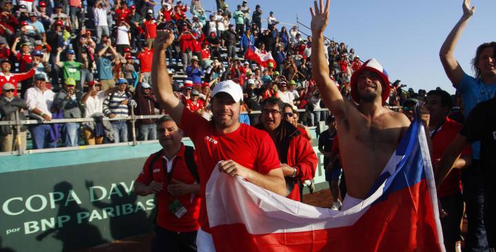 Chile se queda con la serie de Copa Davis y jugará el repechaje